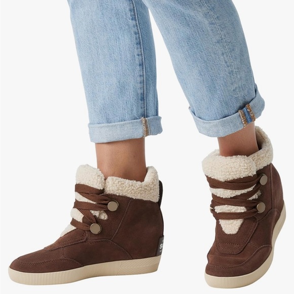 SOREL Out N About Cozy Wedge boot - Picture 1 of 11
